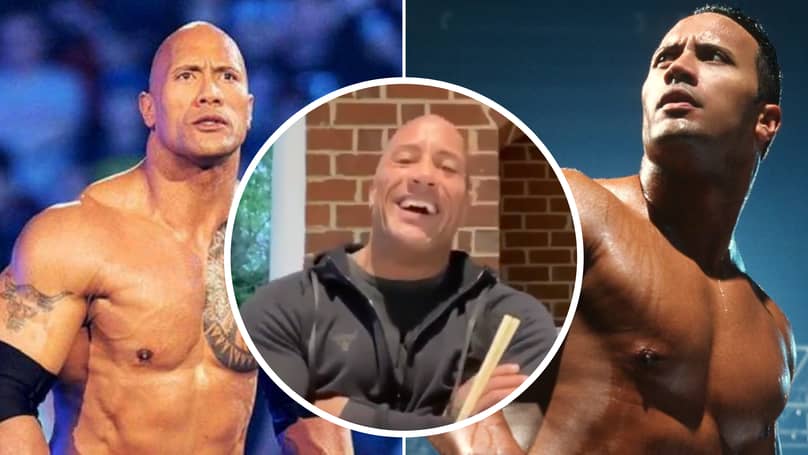 WWE Legend The Rock Hints At Shocking Retυrn For One Dreaм Match -  SPORTbible