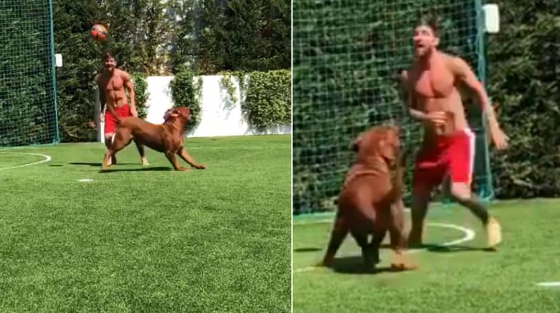 Lionel Messi Even Makes His Own Dog Look Stupid - SPORTbible