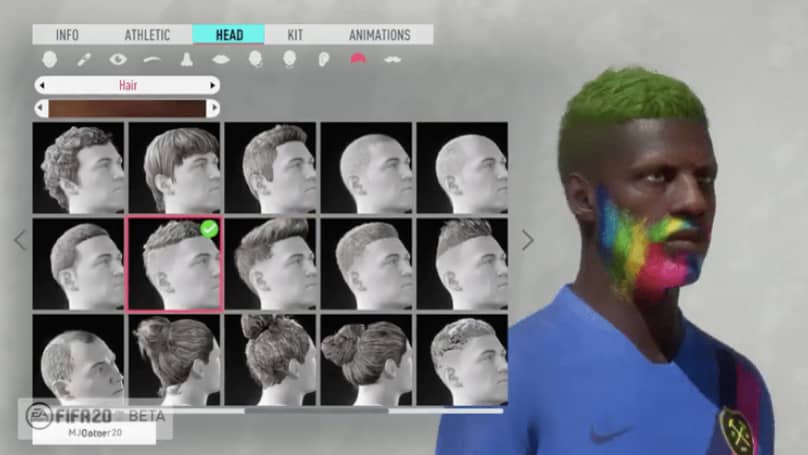 Fifa 20 Pro Clubs Will Allow You To Customise Your Virtual Player Like Never Before Sportbible