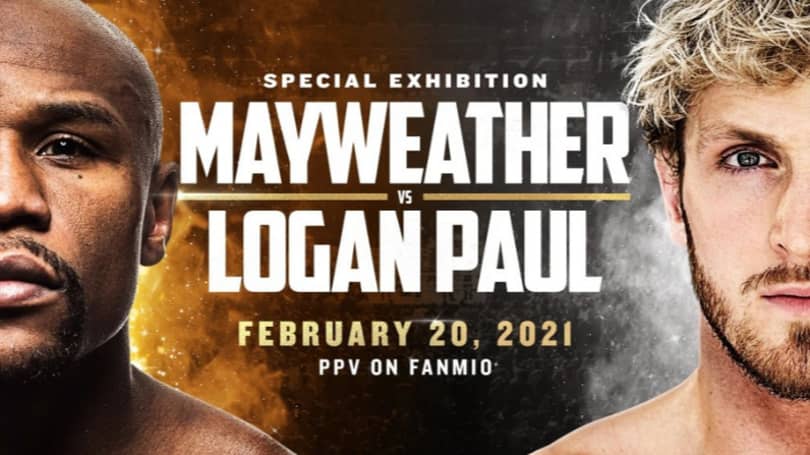 Logan paul vs floyd mayweather live