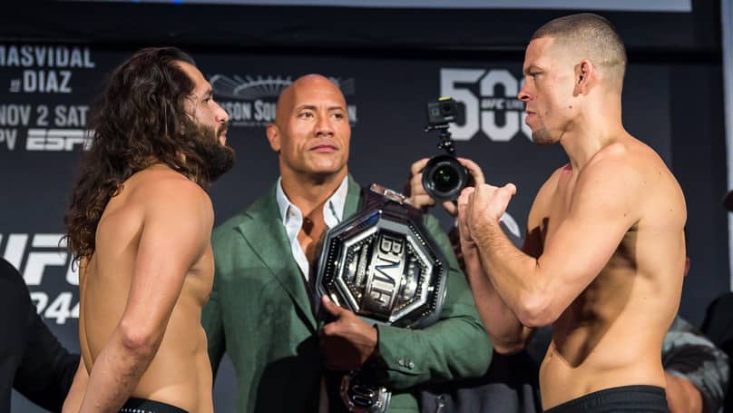 Ufc 244 Results Jorge Masvidal Beats Nate Diaz In Epic War To Win Bmf Title Sportbible