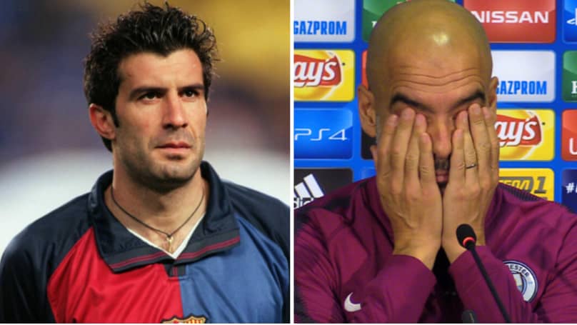 Luis Figo Denies He And Pep Guardiola Had A Romantic Relationship Sportbible