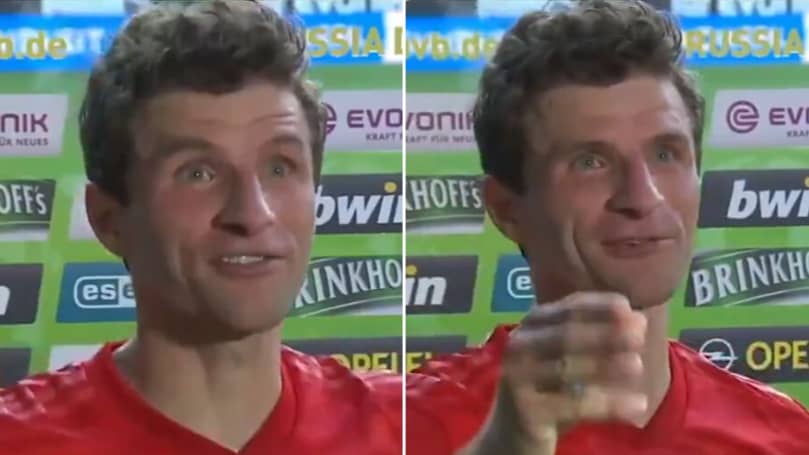 Thomas Muller Calls Alphonso Davies The Fc Bayern Roadrunner After His Blistering Pace Vs Borussia Dortmund Sportbible