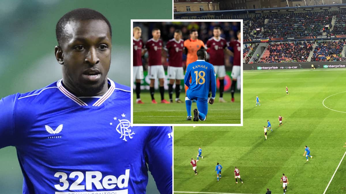 rangers star glen kamara booed with every touch by kids in europa league match against sparta prague sportbible