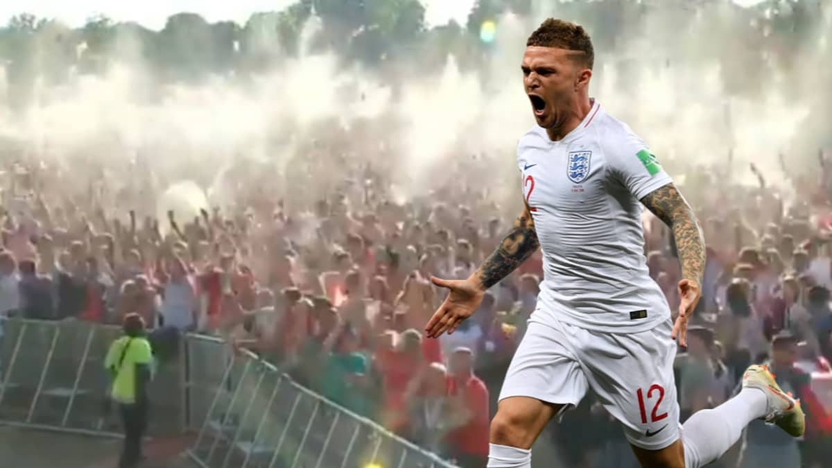 Remembering When Kieran Trippier Scored That Free Kick Vs Croatia At 7 05pm On July 11th Sportbible