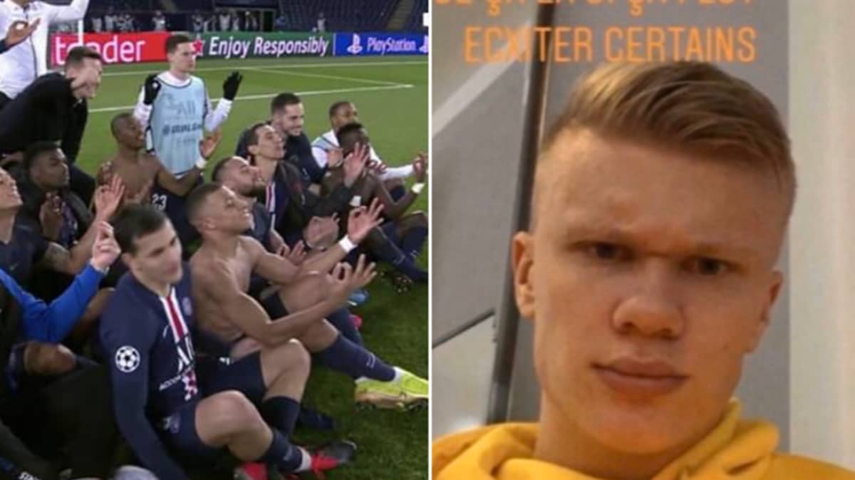 The Reason Neymar And Psg Players Mocked Erling Haaland Sportbible