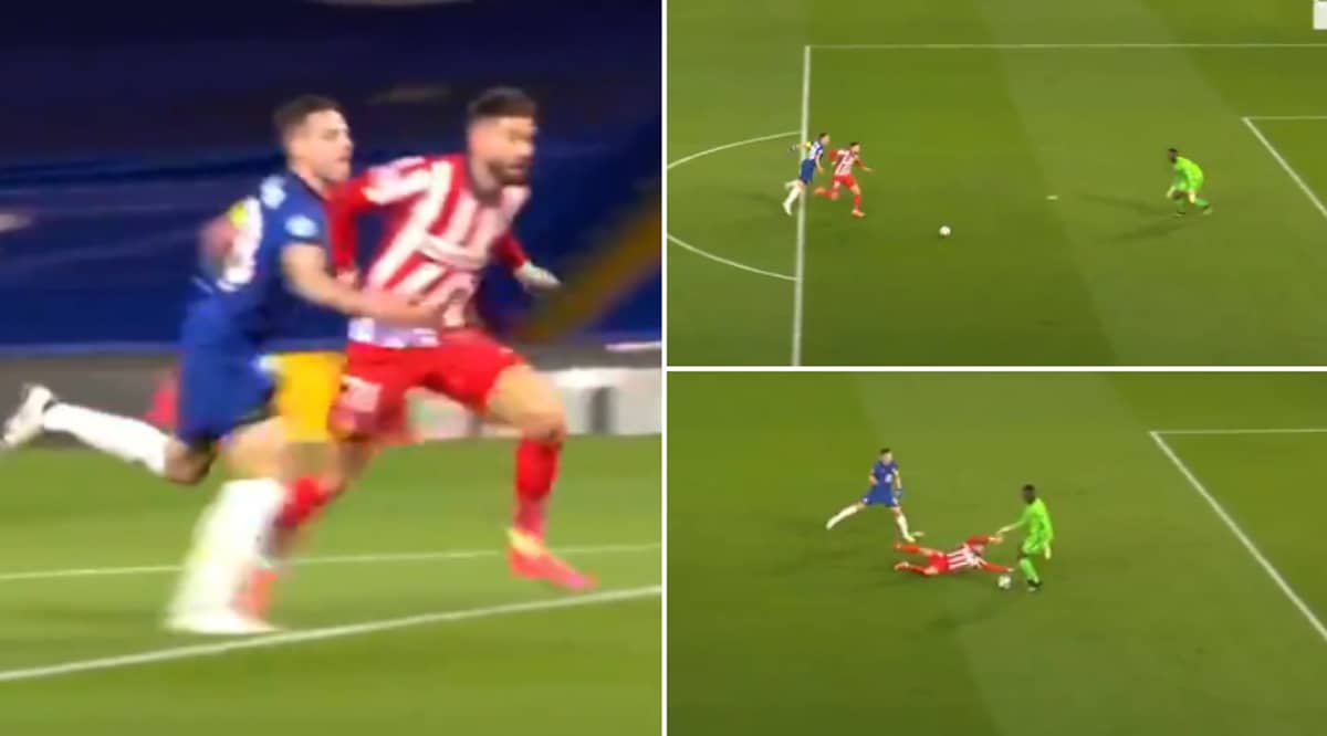 Atletico Madrid Robbed Of Blatant Penalty Against Chelsea Despite Var