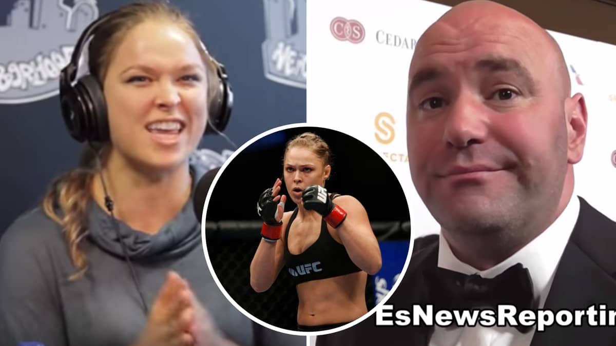 Ronda Rousey Xxxvideo - Ronda Rousey Once Beat Up Two Massive Guys So Badly They 'Filed Charges  Against Her,' Says Dana White - SPORTbible
