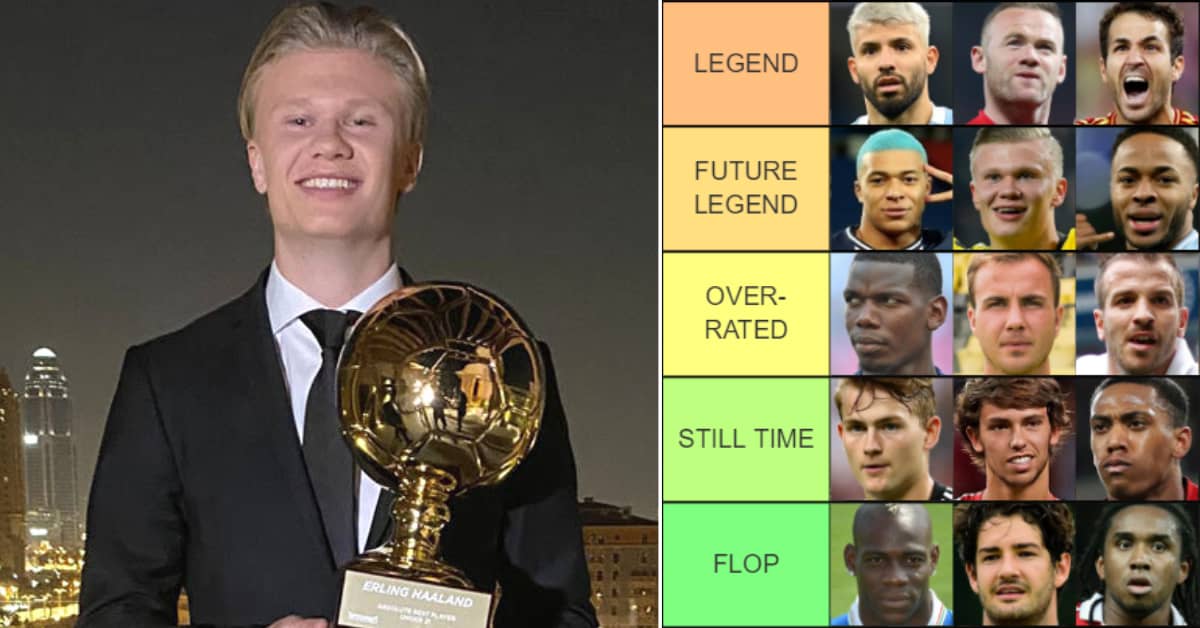 Every Golden Boy Award Winner Ranked From Goat To Total Failure