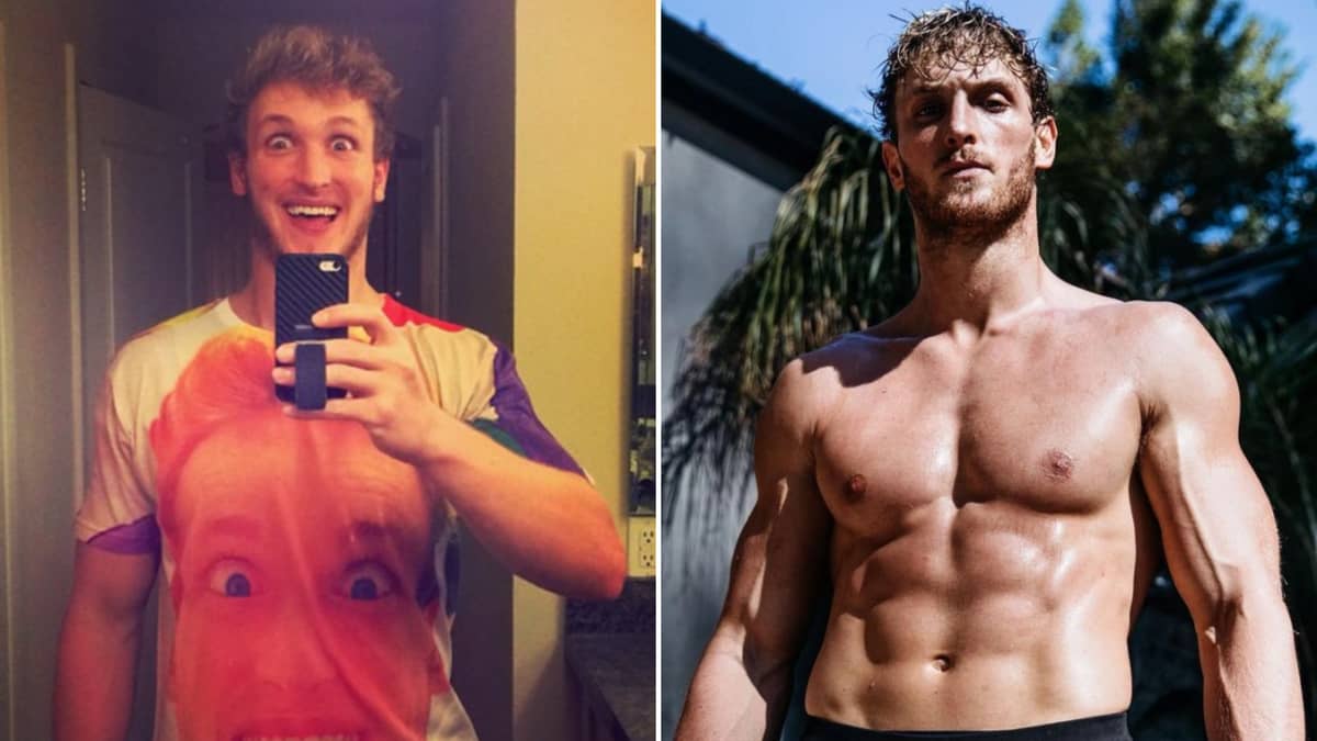 Logan Paul YouTube Star Prepares For Floyd Mayweather With Body