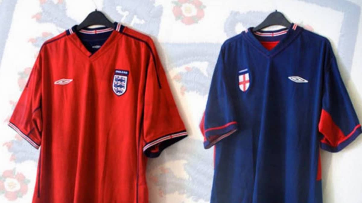 Can We Just Appreciate How Good Umbro's 2002 England 'Reversible