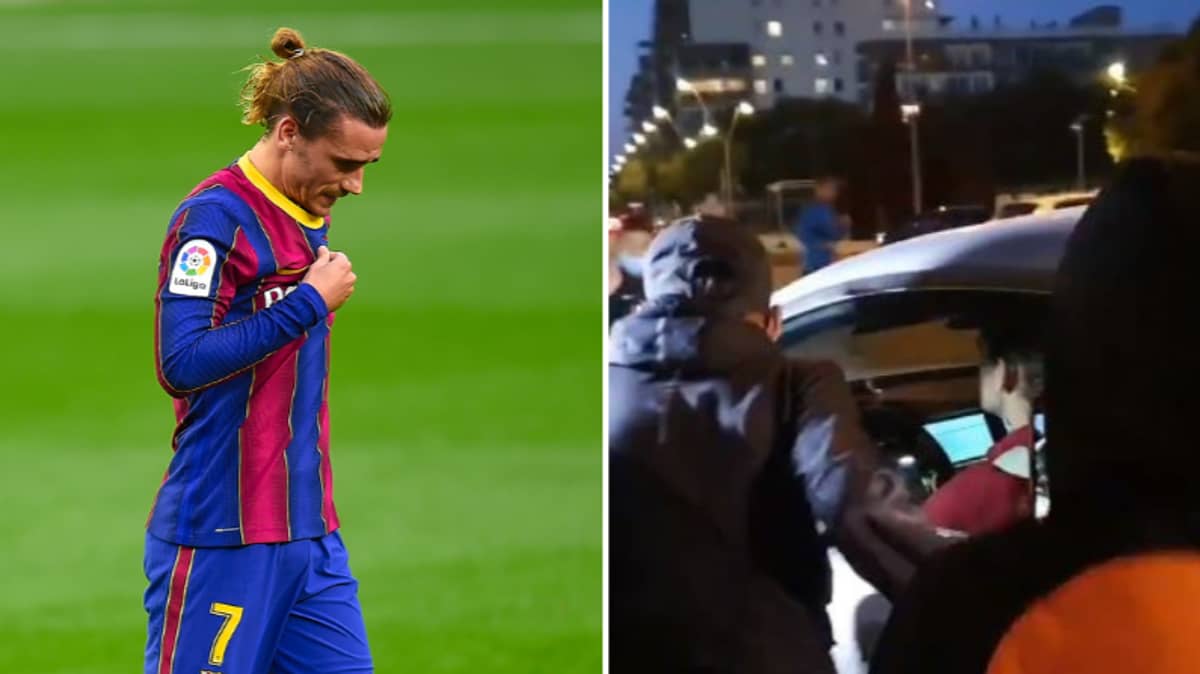 Lionel Messi Fans Approach Antoine Griezmann S Car After Barcelona Forward S Camp Complains About Messi