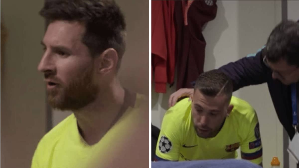 Barcelona Documentary Shows Players Crestfallen After Liverpool S 4 0 Champions League Victory Sportbible