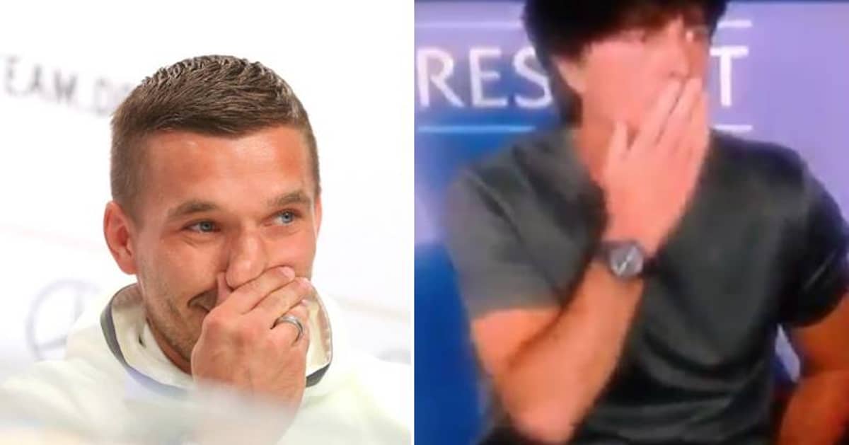 Lukas Podolski Comments On Joachim Low S Ball Sniffing Sportbible