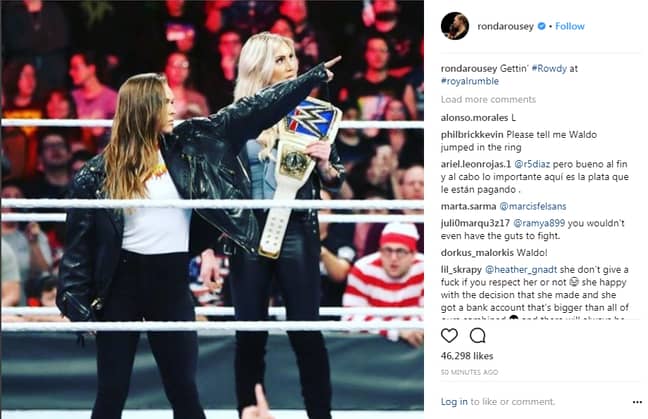 Ronda Rousey Sex Kompoz Me - Ronda Rousey Officially Signs A Deal With WWE - SPORTbible
