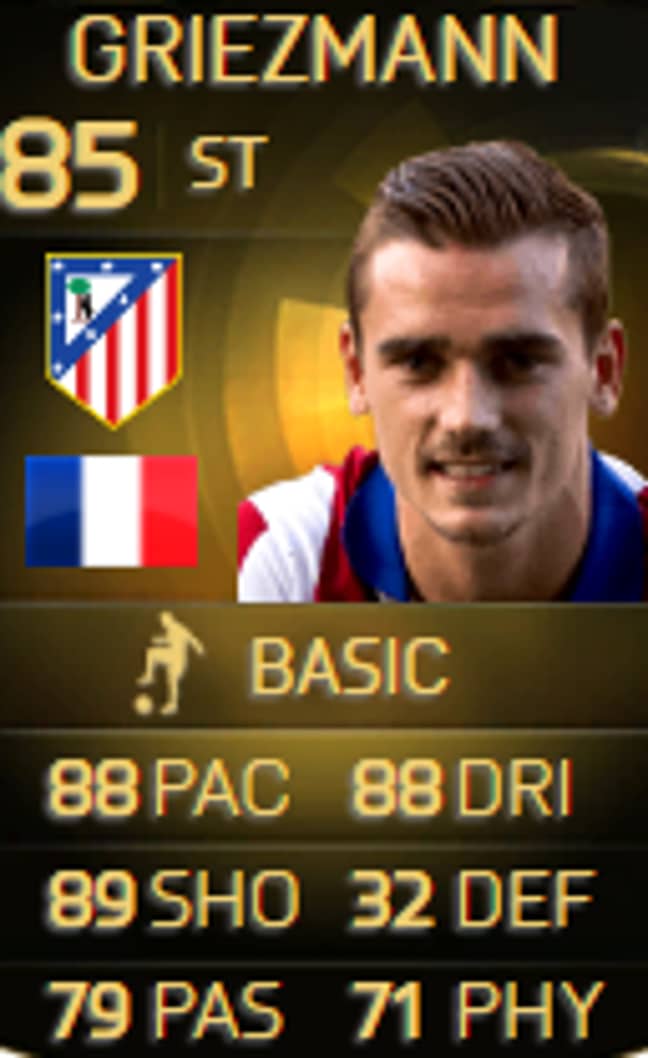 Antoine Griezmanns 99 Rated Card On Fifa 18 Is The Greatest Ever