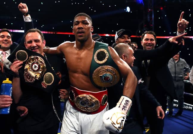 TV Executive Claims Anthony Joshua's Future Lies In America - SPORTbible