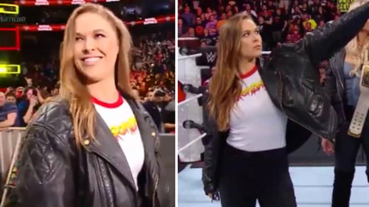 720px x 404px - Ronda Rousey Officially Signs A Deal With WWE - SPORTbible