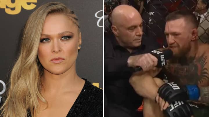 Conor Mcgregor S Controversial Ufc 264 Interview Praised By Ronda Rousey