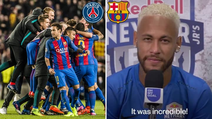 Neymar Has Trolled Psg By Saying His Favourite Memory Is Barcelonas