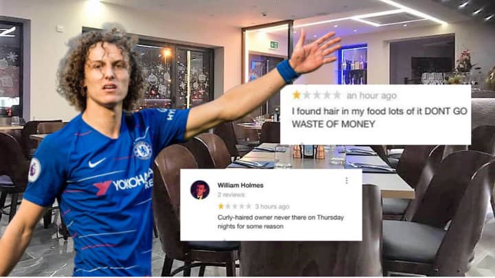 Chelsea Fans Bombard David Luizs Restaurant With Brutal Reviews As Defender Agrees Arsenal Move 0761