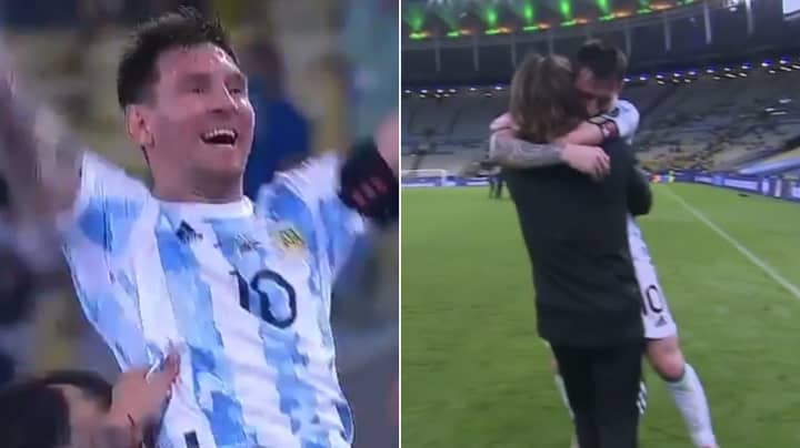 Lionel Messi Wins First Trophy For Argentina As They Beat Brazil To Win Copa America 4392