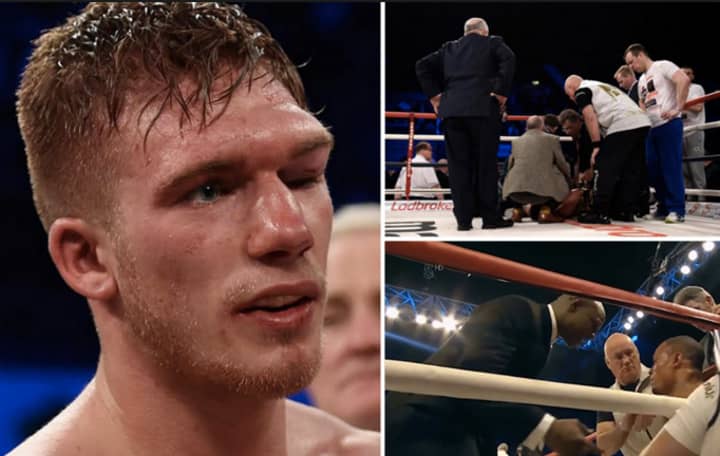 Watch Did Chris Eubank Snr Save Nick Blackwells Life During British Middleweight Title Fight 8693