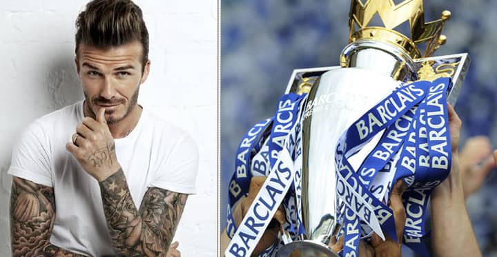 David Beckham Predicts 16 17 Premier League Winners Sportbible