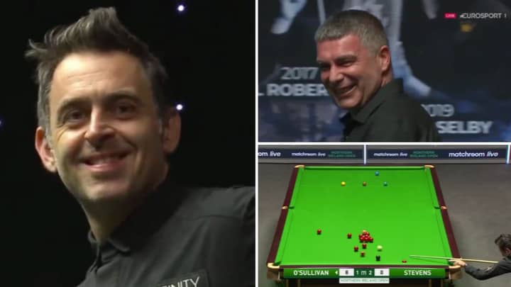 Ronnie O Sullivan Drops Loud Fart And Blames The Referee In Absolutely Incredible Moment