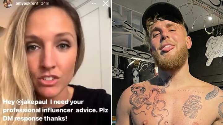 Ben Askren S Wife Savagely Mocks Jake Paul As She Reveals He Slid Into Her Dms