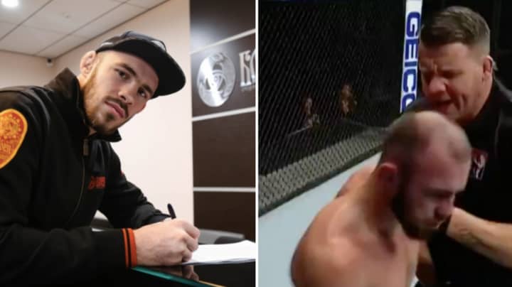 Ufc Fighter Has Contract Terminated After Disastrous Debut On Fight Island Sportbible