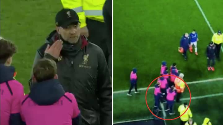 The Dad Of Everton Ballboy Reveals What He Said To Jurgen Klopp Sportbible