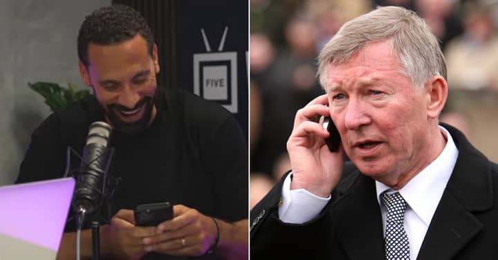 Rio Ferdinand Trolls Man United Boss Sir Alex Ferguson Over Euro 2020