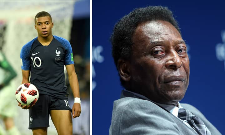 Kylian Mbappe Shows Off His Spicy Gift From Brazil Legend Pele Sportbible