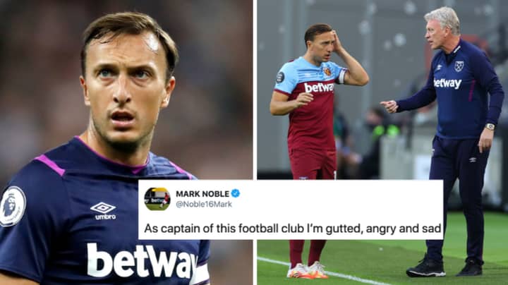 Mark Noble Angrily Reacts To West Ham Selling Grady Diangana For 18 Million Sportbible