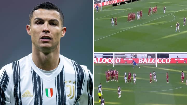 Cristiano Ronaldo Has Scored Only One Free Kick In 72 Attempts For Juventus