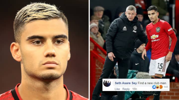 Andreas Pereira Responds To Trolls Who Tell Him To Find A New Club Sportbible