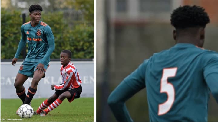 Ajax S 14 Year Old Defender David Easmon Goes Viral Against Sparta U15 S Sportbible