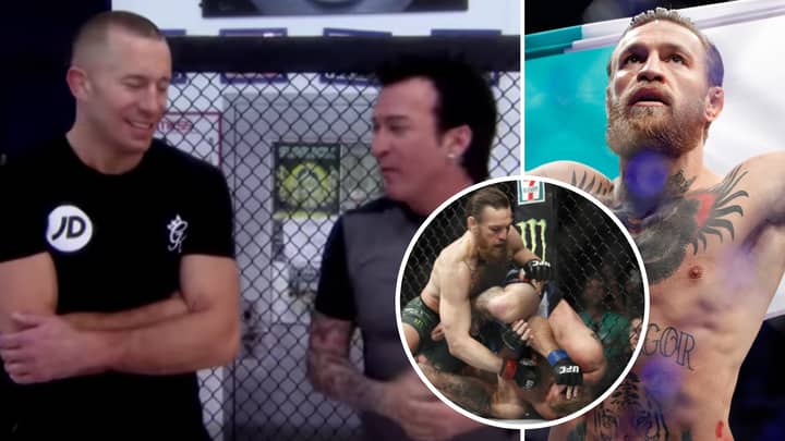 Georges St Pierre Reveals Secret Tactic To Stopping Conor Mcgregor S Explosive Left Hand Sportbible