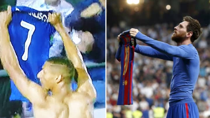 Richarlison Gets The Lionel Messi Shirt Celebration All Wrong Sportbible