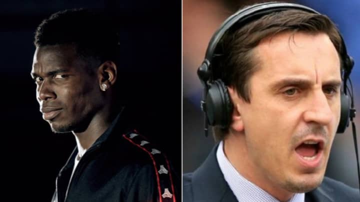 Gary Neville Tells Paul Pogba To Do One After He Trolls Jose Mourinho Sportbible