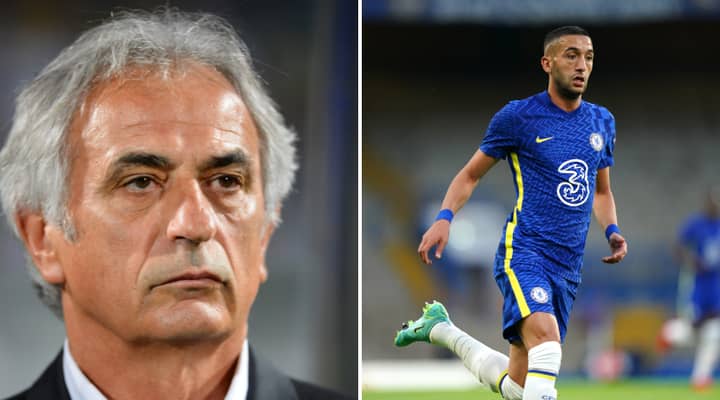 Morocco Manager Accuses Chelsea&#39;s Hakim Ziyech Of Faking Injury - SPORTbible