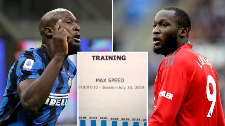 Romelu Lukaku Once Leaked Manchester United Speed Tests To Prove How Fast He Is Sportbible