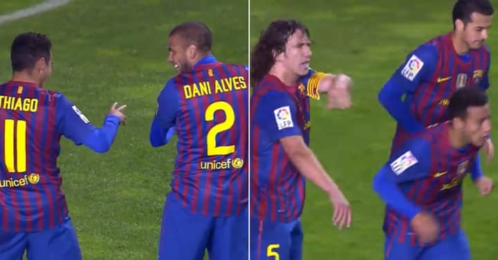 When Classy Carles Puyol Got Angry At Barcelona S Lack Of Sportsmanship Sportbible