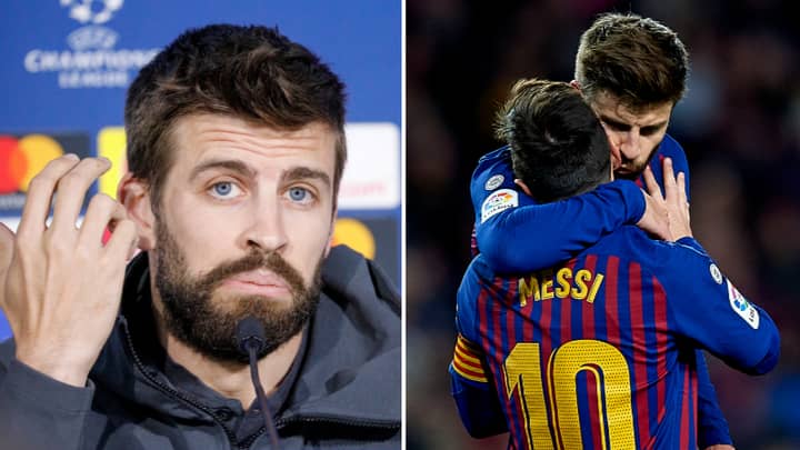 Gerard Pique Has Ripped Into Barcelona Following The Lionel Messi Saga