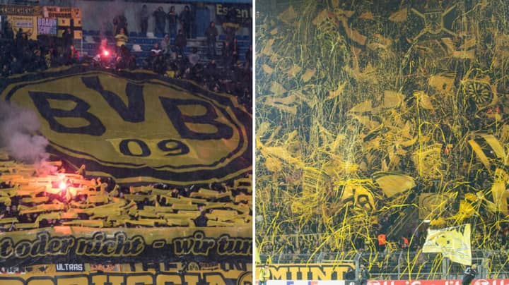 Borussia Dortmund S Yellow Wall Could Be Coming To The Premier League Sportbible