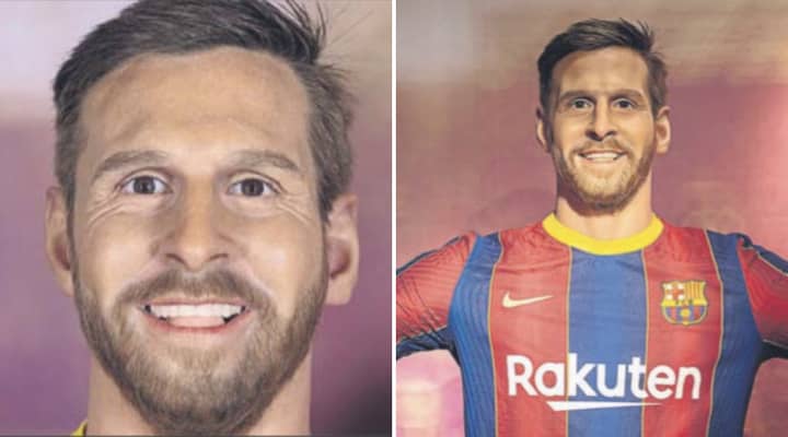 Lionel Messi Waxwork At Barcelona Museum Looks Nothing Like Him