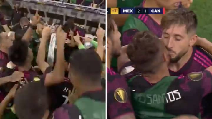 Mexico Players Were Emotional After Scoring Vs Canada In Gold Cup Following Jonathan Dos Santos Father S Passing