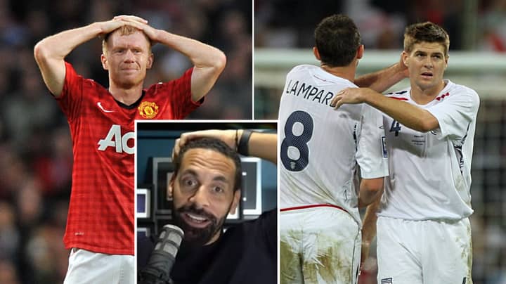 Rio Ferdinand Picks Between Scholes Gerrard And Lampard