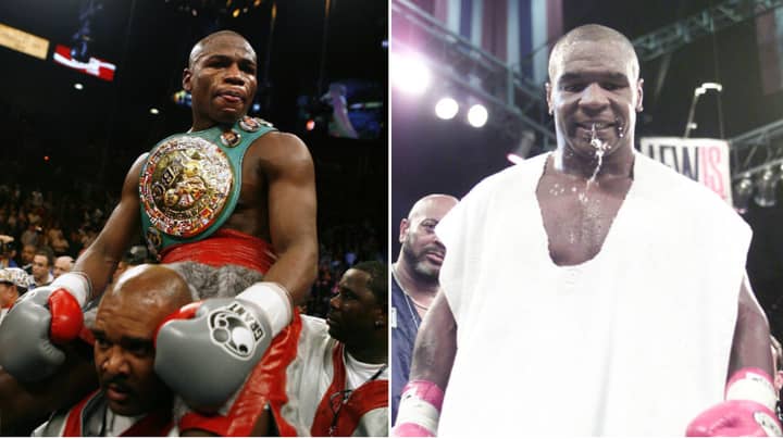 Prime Tyson Vs Prime Mayweather At The Same Weight Who Wins Boxing Fans Weigh In Sportbible